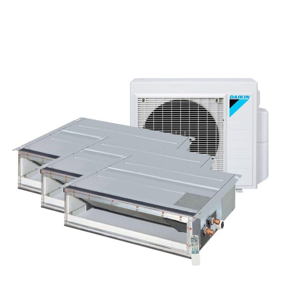 Ar Condicionado Multi Split Inverter Daikin Duto 2x12000 + 1x18000 BTU/h Quente e Frio Monofásico 4MXS28PMVM - 220 Volts