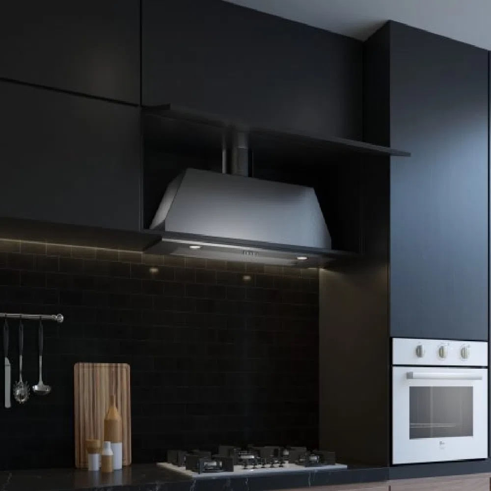 Coifa de Embutir Fischer Infinity 90cm Inox – 127 Volts - Image 3