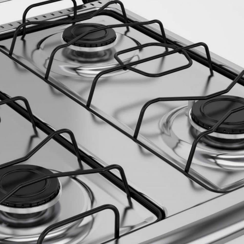 Fogão de Piso Itatiaia Star Clean NG 4 Bocas Preto - Image 3