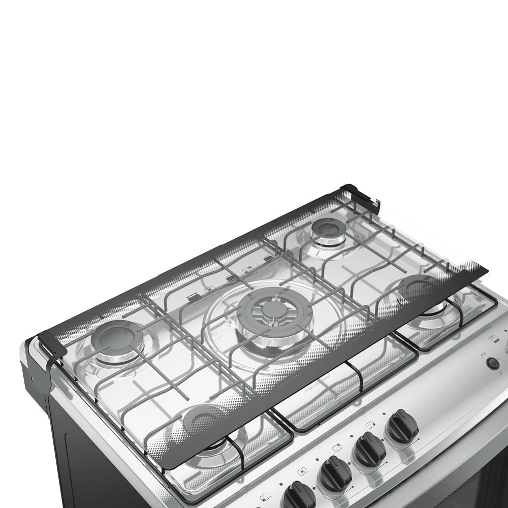 Fogão De Piso Mueller 5 Bocas Decorato Preto - Bivolt - Image 10