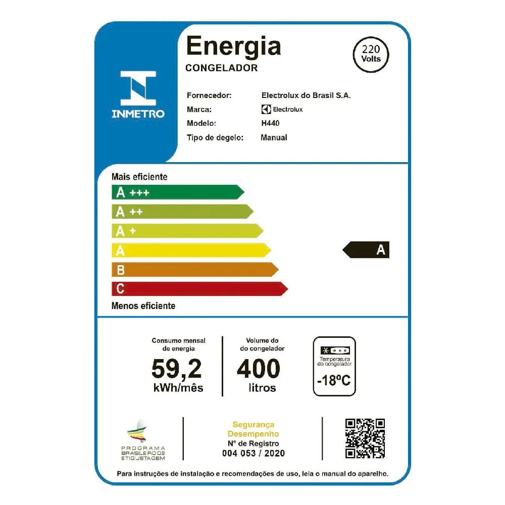 Freezer Horizontal Electrolux 400 Litros 2 Portas Branco H440 – 220 Volts - Image 7