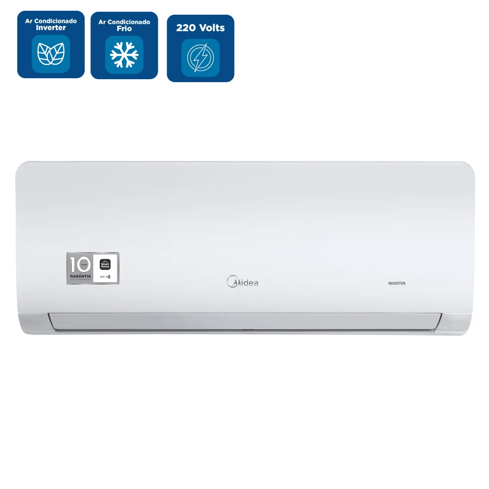 Ar Condicionado Split Hi Wall Inverter Springer Midea Xtreme Save Connect 9000 BTU/h Frio 42AGVCI09M5 - 220 Volts - Image 2
