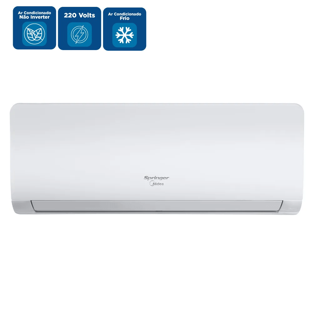 Ar Condicionado Split Hi Wall Springer Midea 30000 BTU/h AirVolution Frio 42AGFCI30S5 - 220 Volts - Image 2