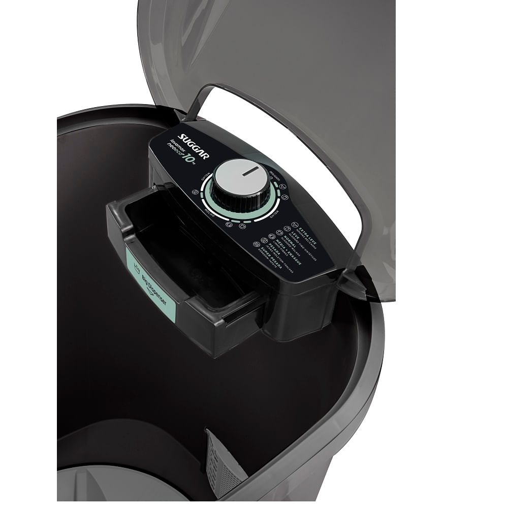 Lavadora de Roupas Suggar 10Kg Lavamax Neo Eco Preto LE1012PT – 220 Volts - Image 6