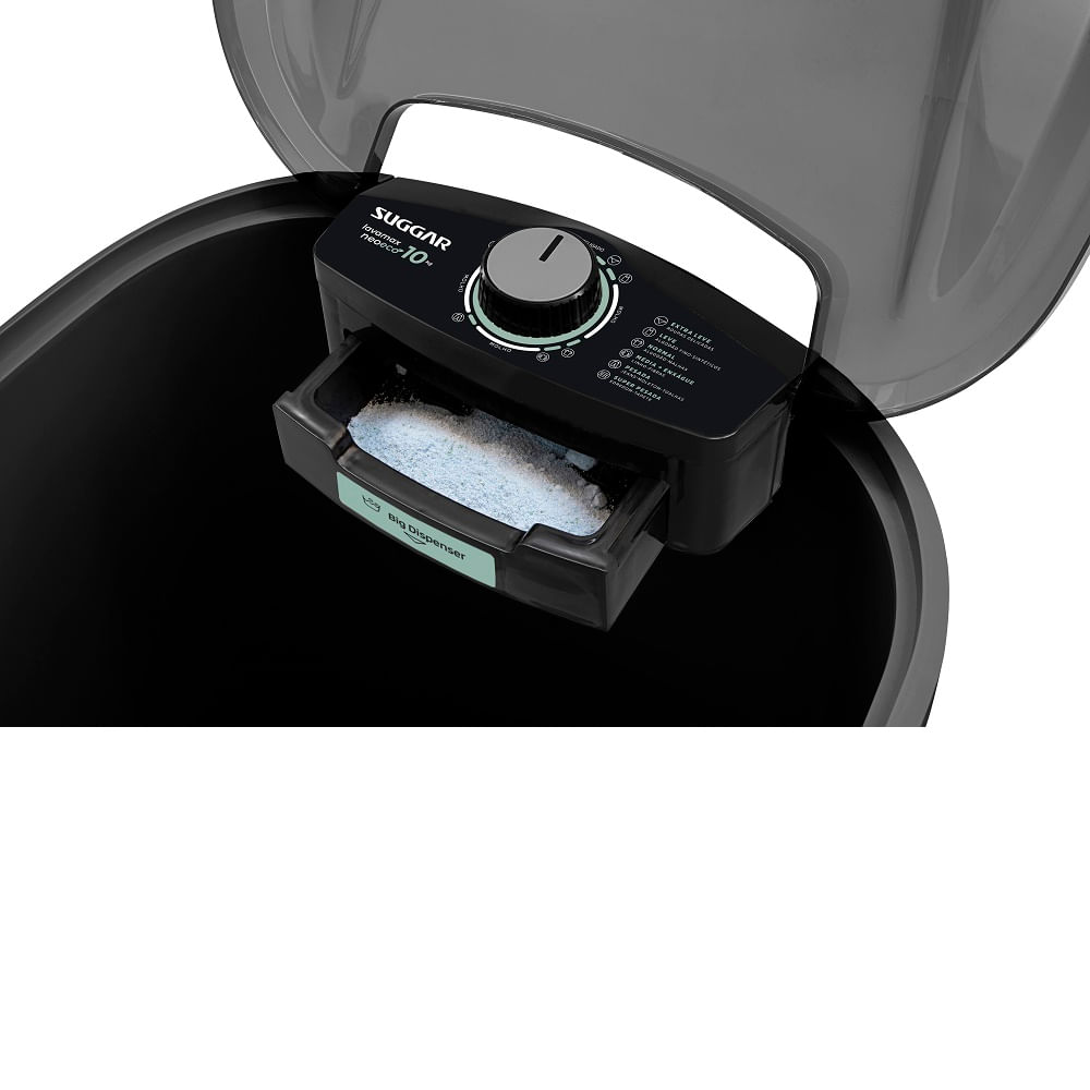 Lavadora de Roupas Suggar 10Kg Lavamax Neo Eco Preto LE1012PT – 220 Volts - Image 7