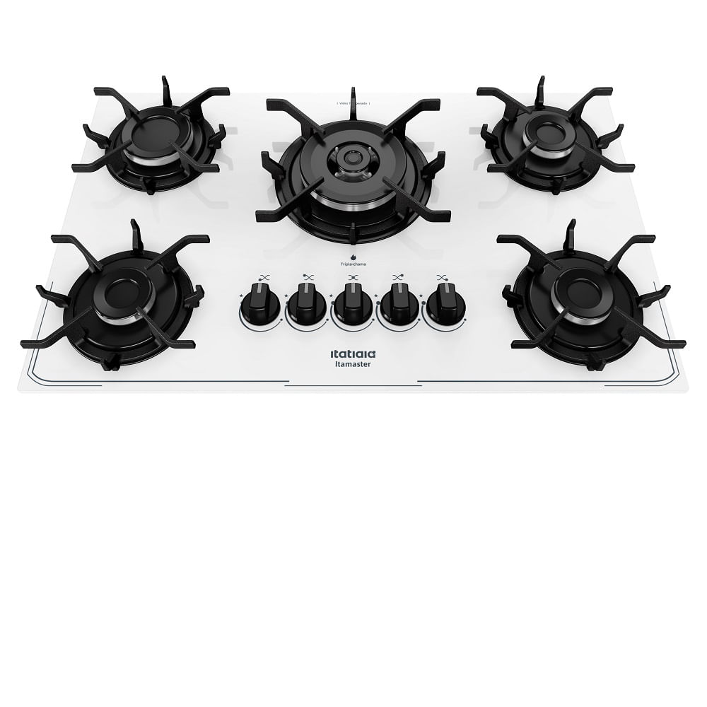 Cooktop Itatiaia 5 Bocas Tripla Chama Itamaster Branco – Bivolt - Image 2