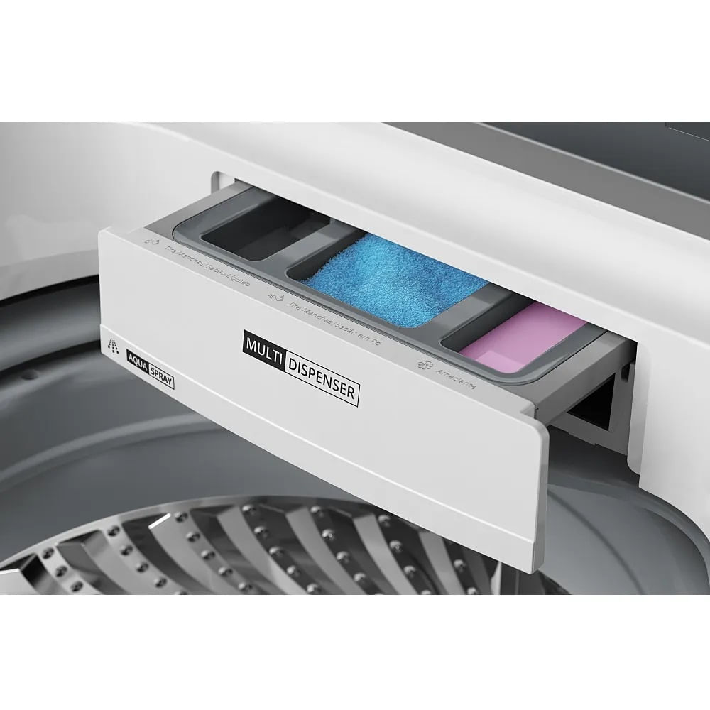 Lavadora de Roupas Brastemp 15Kg Smart Sensor Branca BWF15AB –127 Volts - Image 5