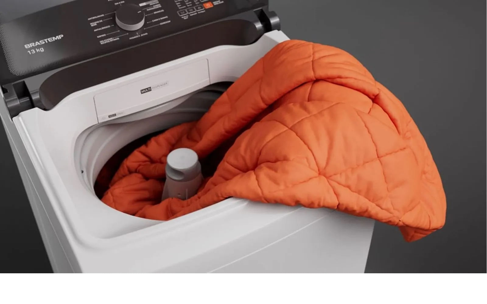 Lavadora Brastemp 13Kg com Ciclo Tira Manchas Advanced e Ciclo Antibolinha Branca BWK13AB – 127 Volts - Image 8