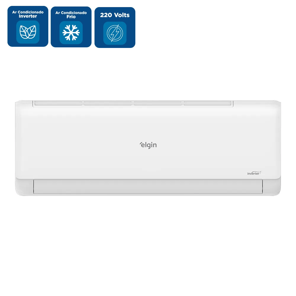 Ar Condicionado Split Hi Wall Elgin Eco Inverter 12000 BTU/h Frio 45HJFI12C2WB – 220 Volts - Image 2