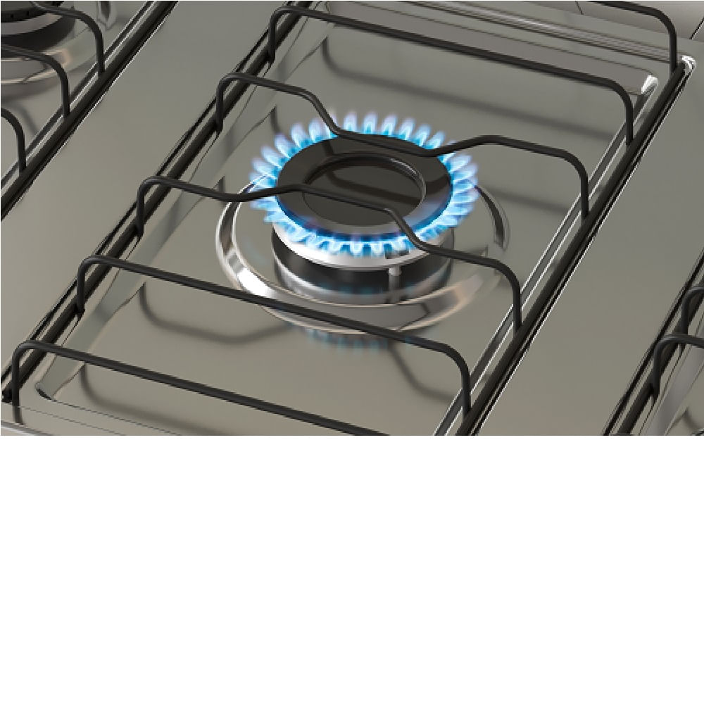 Fogão de Piso Itatiaia 4 Bocas Star New Preto – Bivolt - Image 5