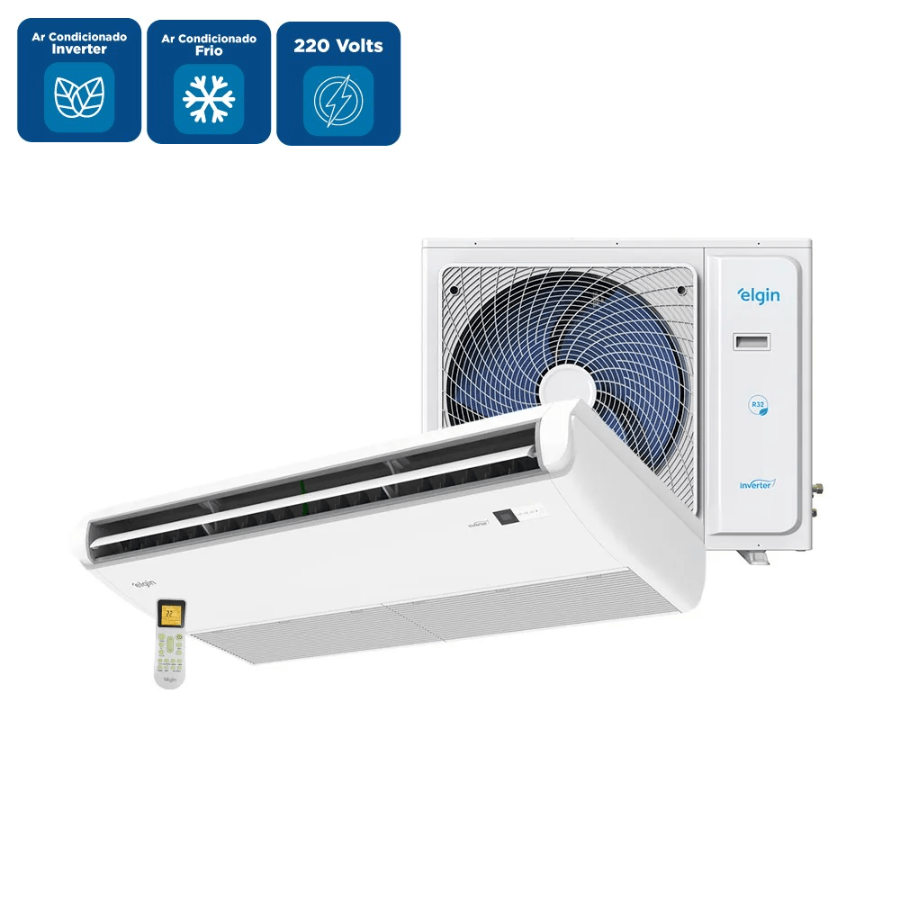 Ar Condicionado Split Piso Teto Inverter Elgin Plus 48000 BTU/h Frio Monofásico 45PDFI48C2DA – 220 Volts - Image 2
