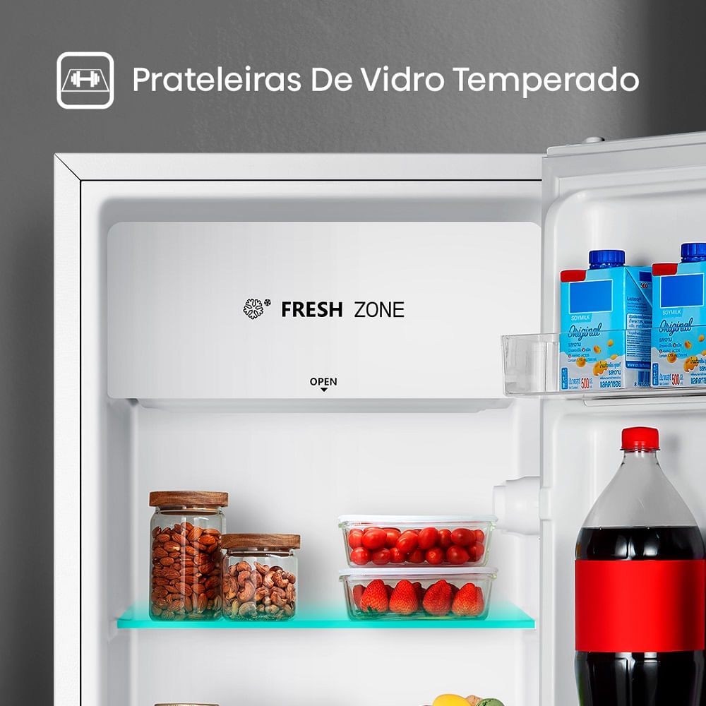 Frigobar Vix 90 Litros Porta Reversível Branco RR121VX2A – 220 Volts - Image 17