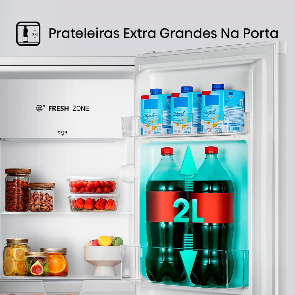 Frigobar Vix 90 Litros Porta Reversível Branco RR121VX2A – 220 Volts - Image 16