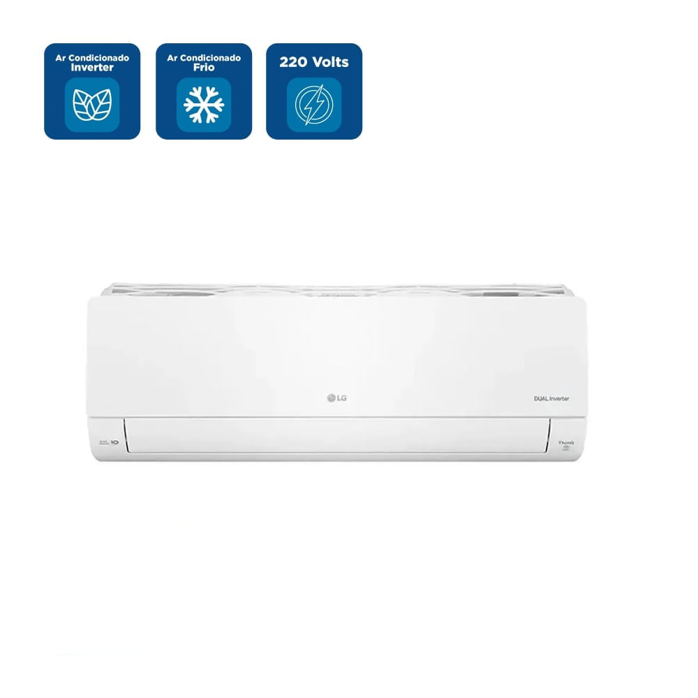 Ar Condicionado Split Hi Wall R32 LG Dual Inverter Voice +AI 18000 BTU/h Frio S3-Q18KL31B – 220 Volts - Image 2