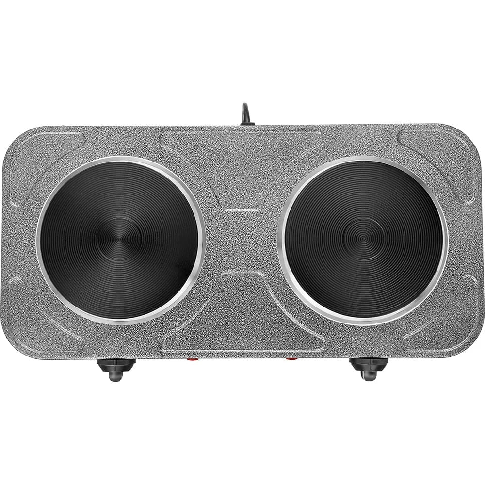 Fogão Elétrico De Bancada Lenoxx 2 Bocas Grand Pratic Prata PFE353 – 220 Volts - Image 4