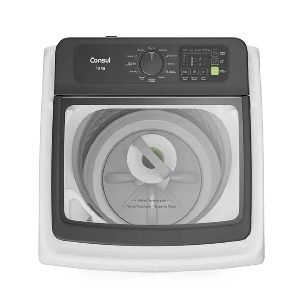 Lavadora de Roupas Consul 13Kg com Modo Econômico Branca CWN13AB – 127 Volts - Image 4