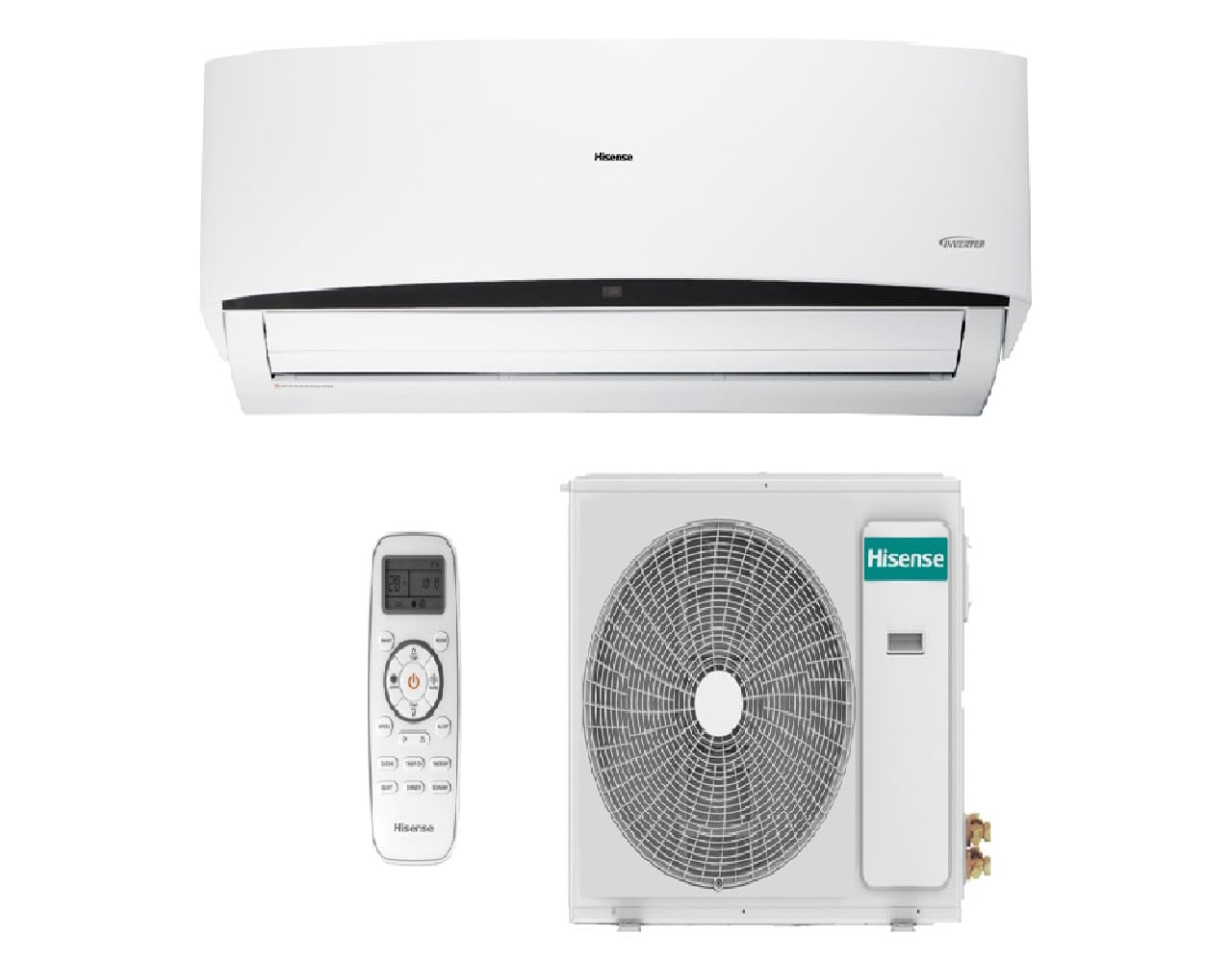 Ar Condicionado Split Hi Wall Inverter Hisense Wi-Fi 30000 BTU/h Frio AS- AS-30TW2RKKVQ01E – 220 Volts - Image 2