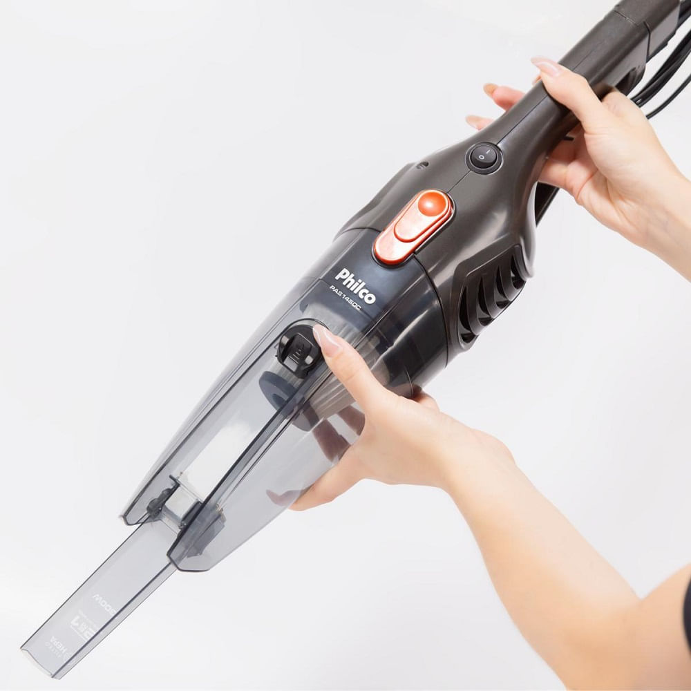 Aspirador de Pó Philco com Filtro 2 em 1 Vertical Cinza PAS1450C – 220 Volts - Image 6