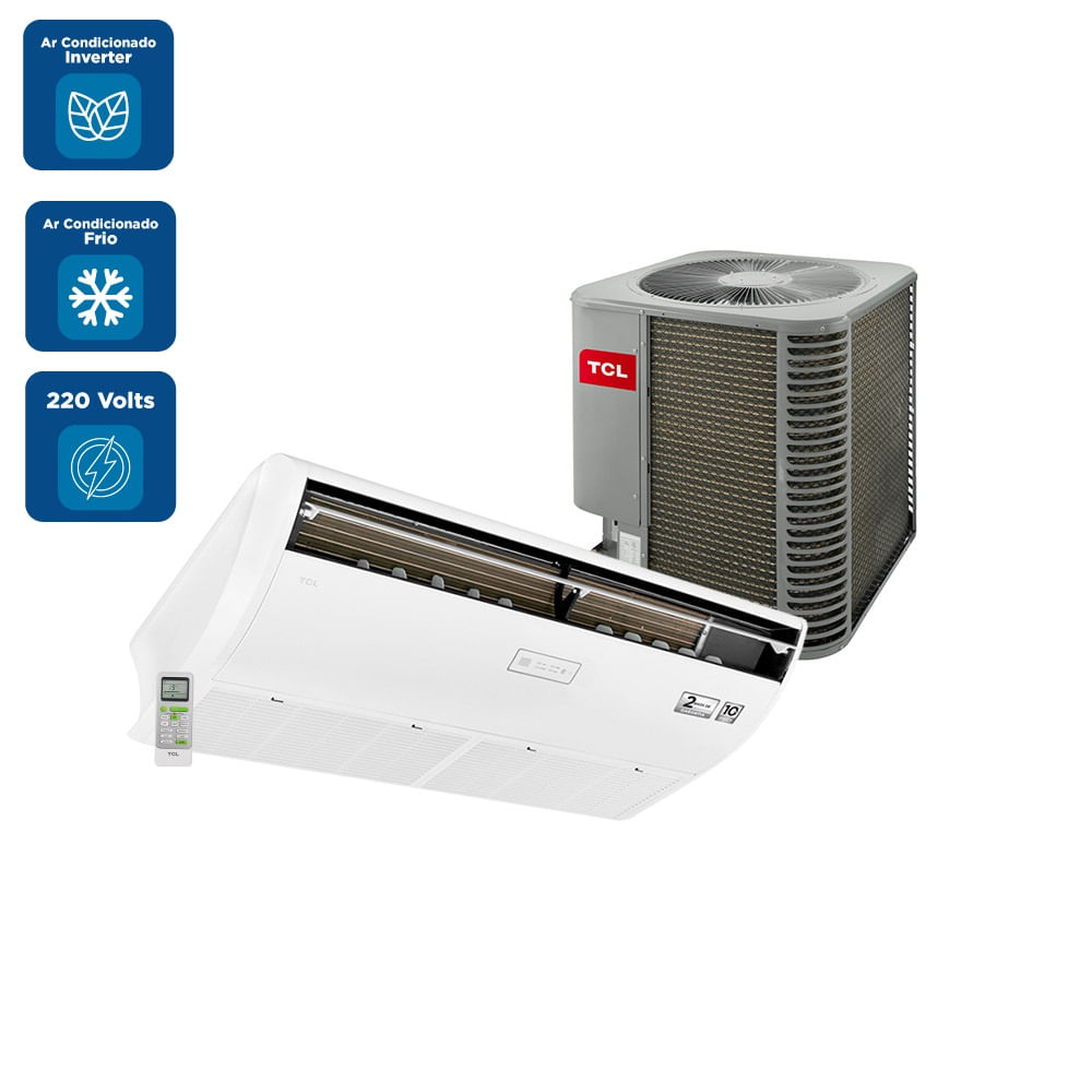 Ar Condicionado Split Piso Teto Inverter TCL 55000 BTU/h Frio TAC55CSGCFNV – 220 Volts - Image 2