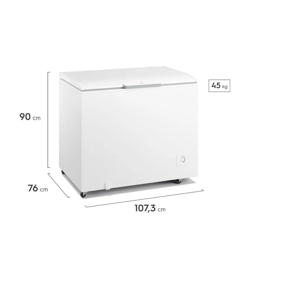 Freezer Horizontal Electrolux 314 Litros Cycle Defrost Branco HI330 – 220 Volts - Image 3