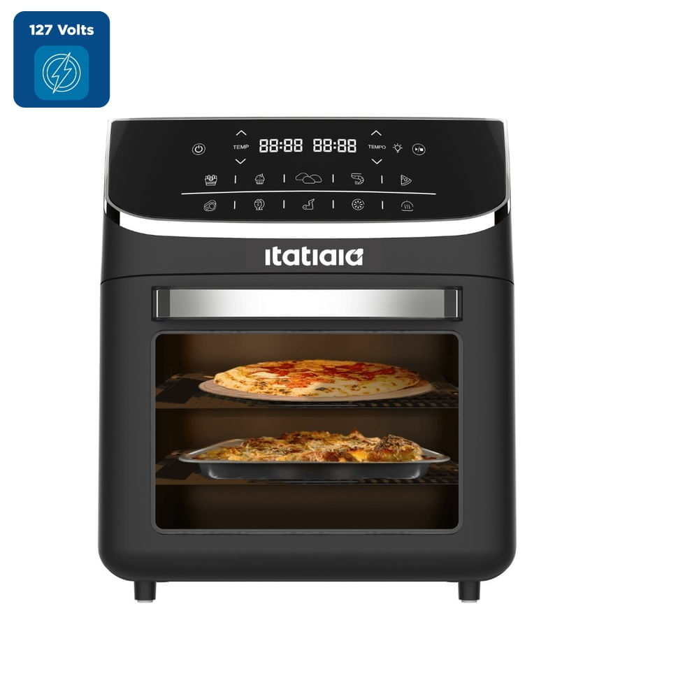 Fritadeira Air Fryer Itatiaia 12 Litros Preta AFITA1004 – 127 Volts - Image 2