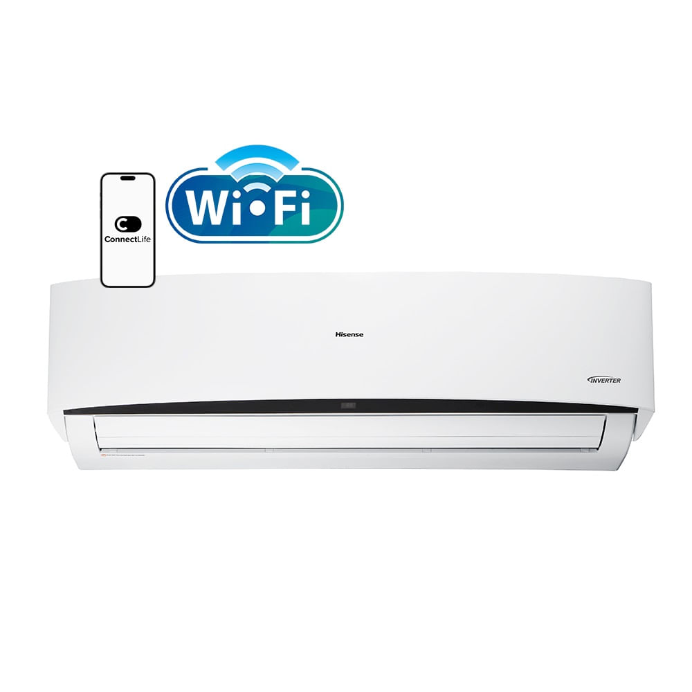 Ar Condicionado Split Hi Wall Inverter Hisense Wi-Fi 30000 BTU/h Quente e Frio AS-30UW2RKK01C – 220 Volts - Image 5