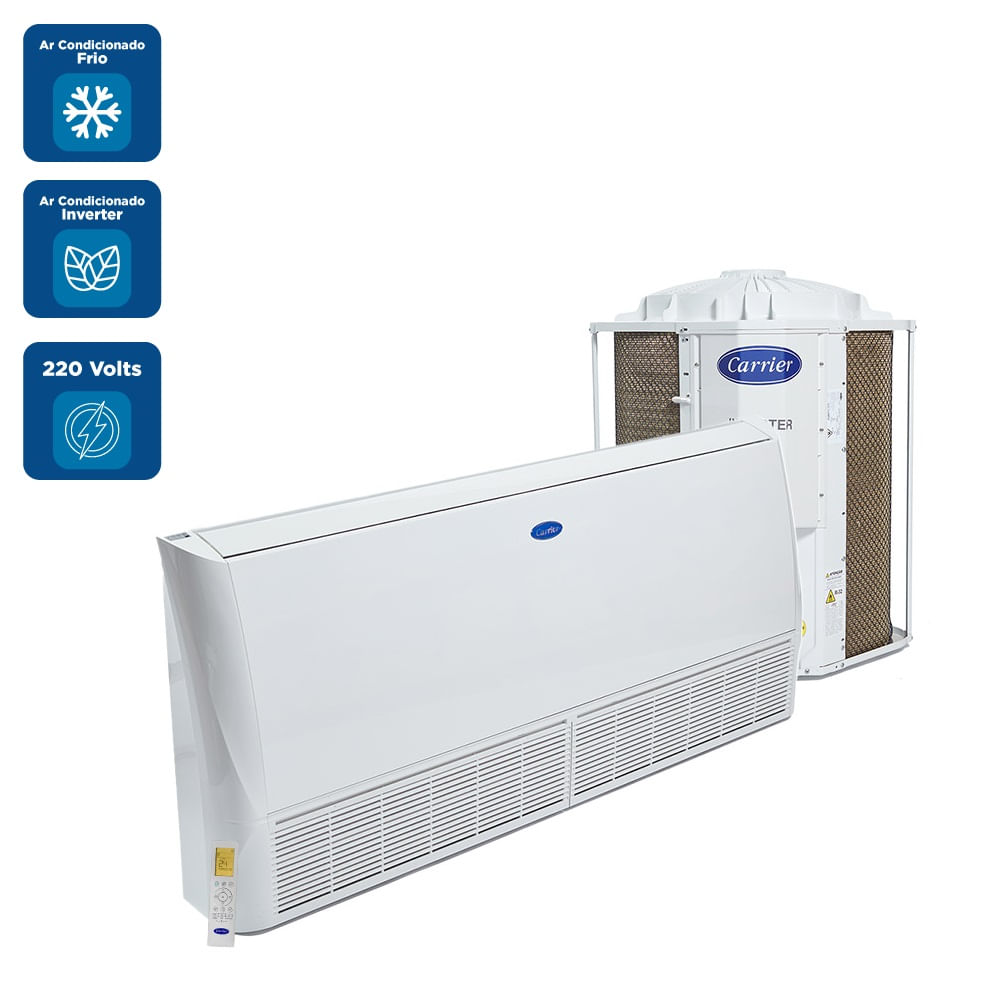 Ar Condicionado Split Teto Inverter Carrier Connect Xpower 30000 BTU/h Frio Monofásico 38CCVE30515MC – 220 Volts - Image 2