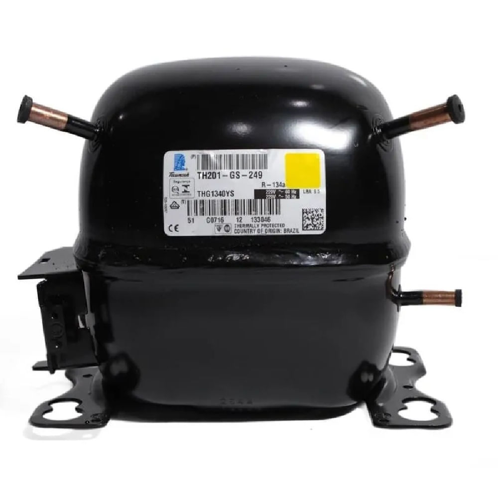 Compressor Tecumseh 1/8 R134 THG1340YS - 220 Volts - Image 3