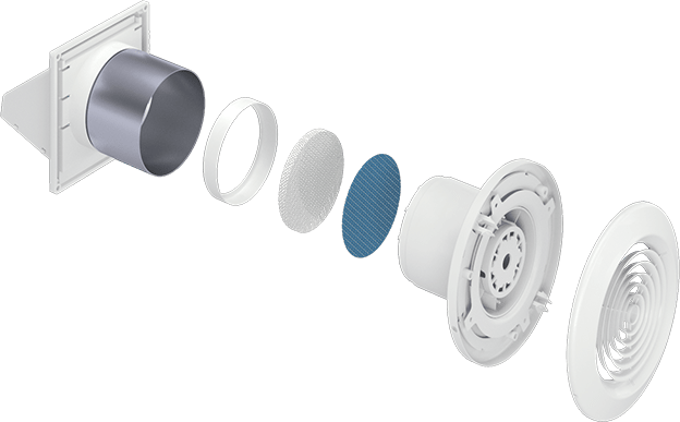 Renovador de Ar SplitVent 100 mm – Bivolt - Image 3