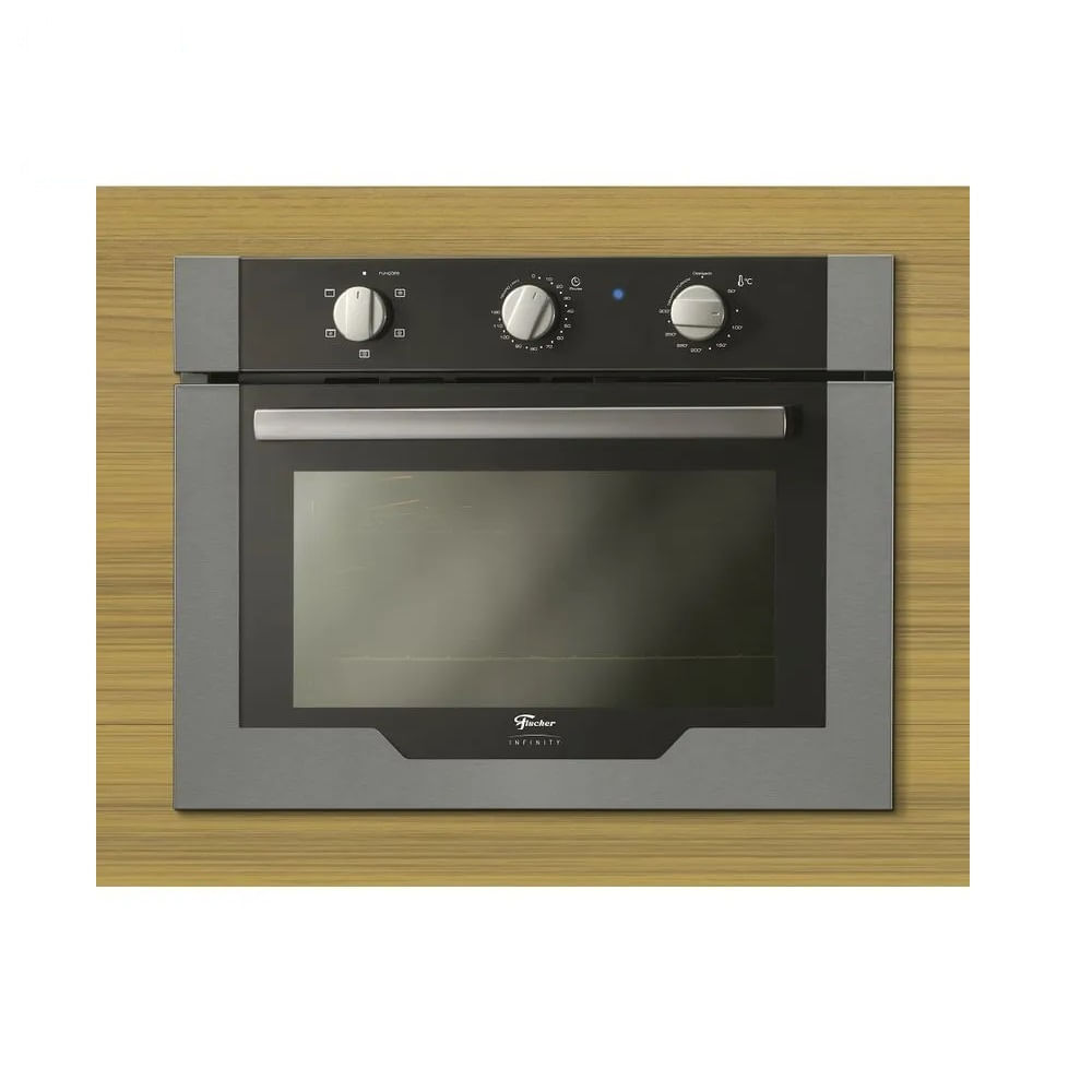 Forno Elétrico e Air Fryer de Embutir Fischer 50 Litros Infinity Inox - 127 Volts - Image 3