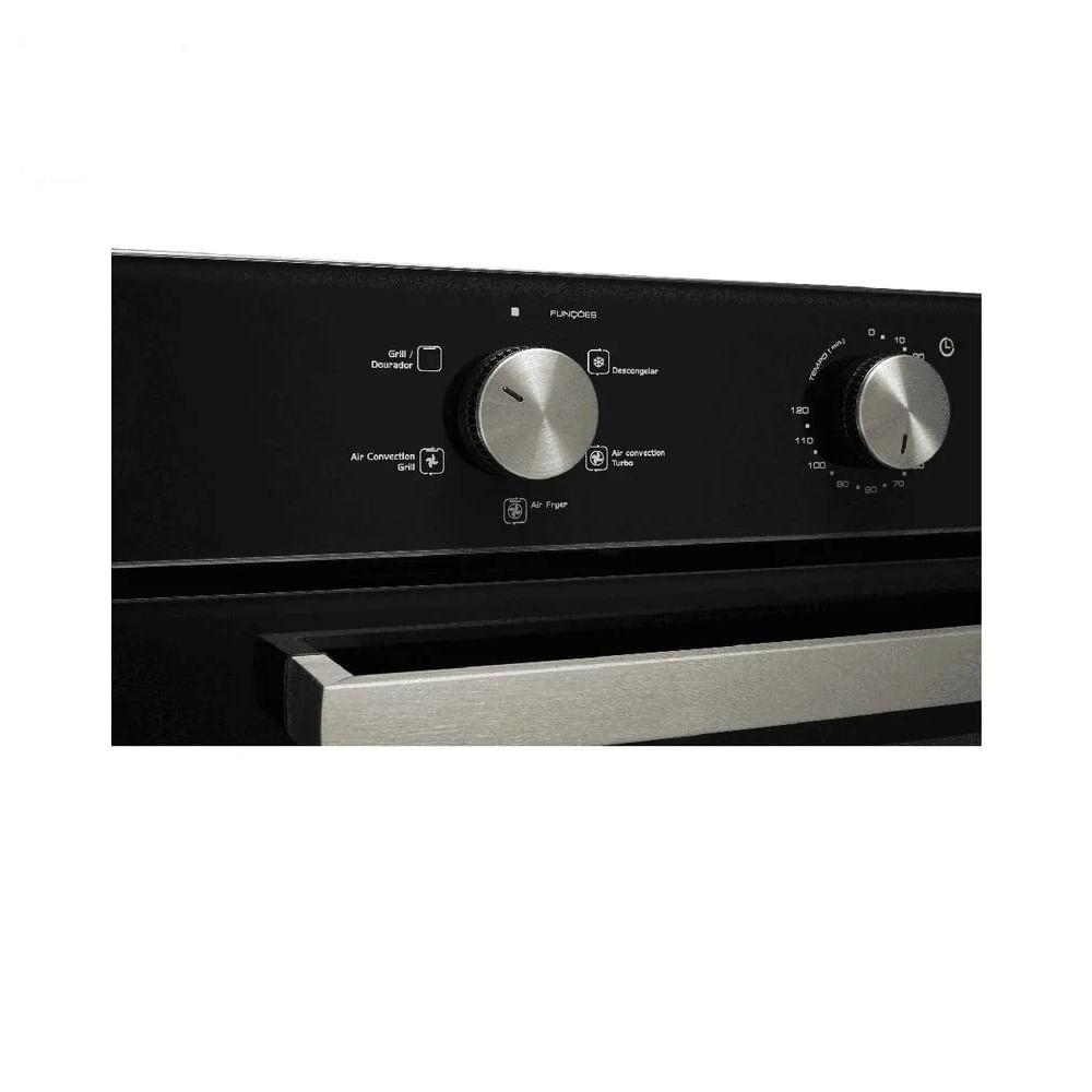 Forno Elétrico e Air Fryer de Embutir Fischer 50 Litros Infinity Preto - 127 Volts - Image 5