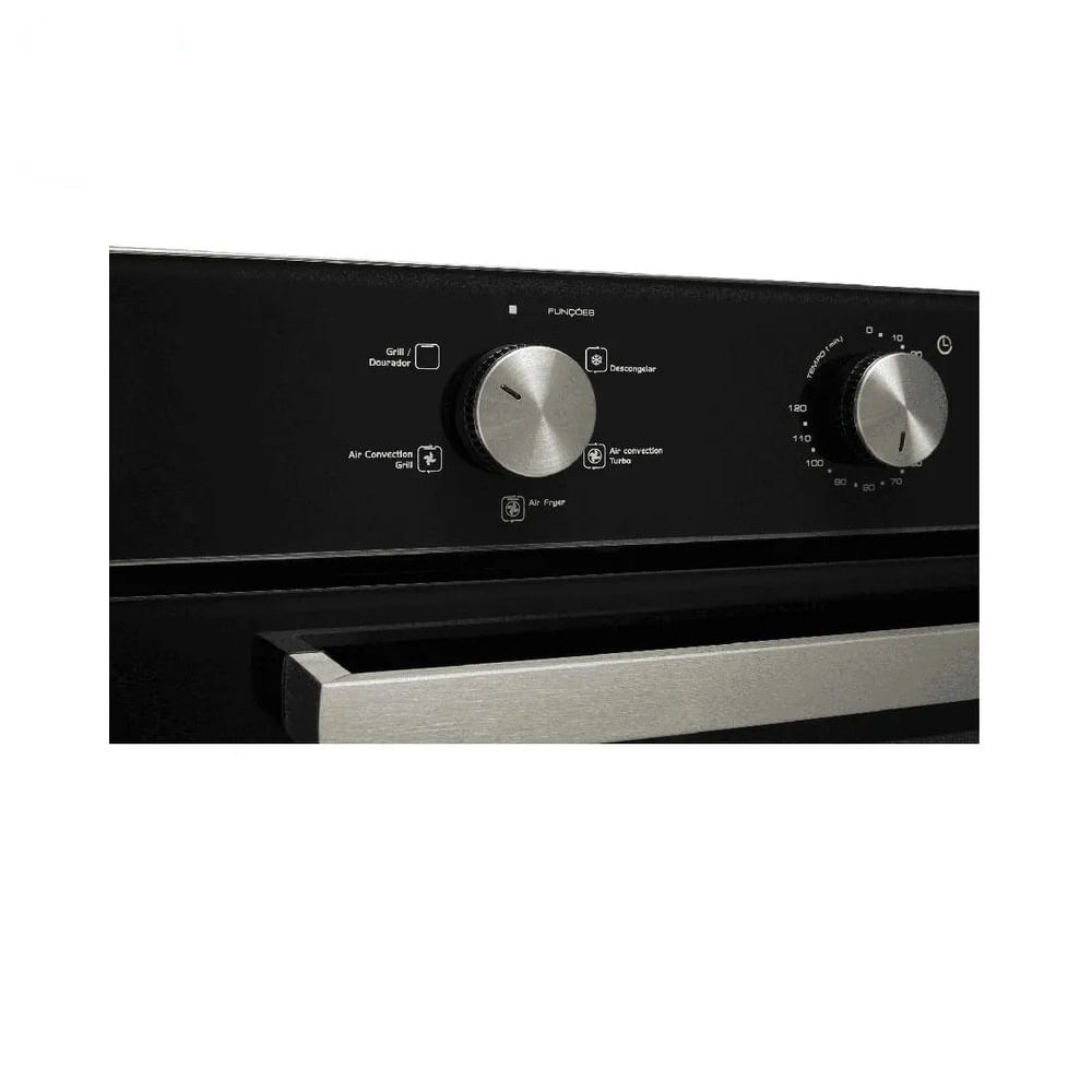 Forno Elétrico e Air Fryer de Embutir Fischer 50 Litros Infinity Preto - 220 Volts - Image 5