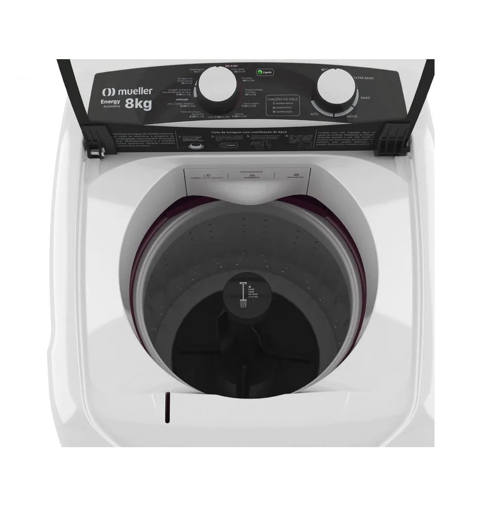Lavadora Automática Mueller Energy 8kg – 220 Volts - Image 6