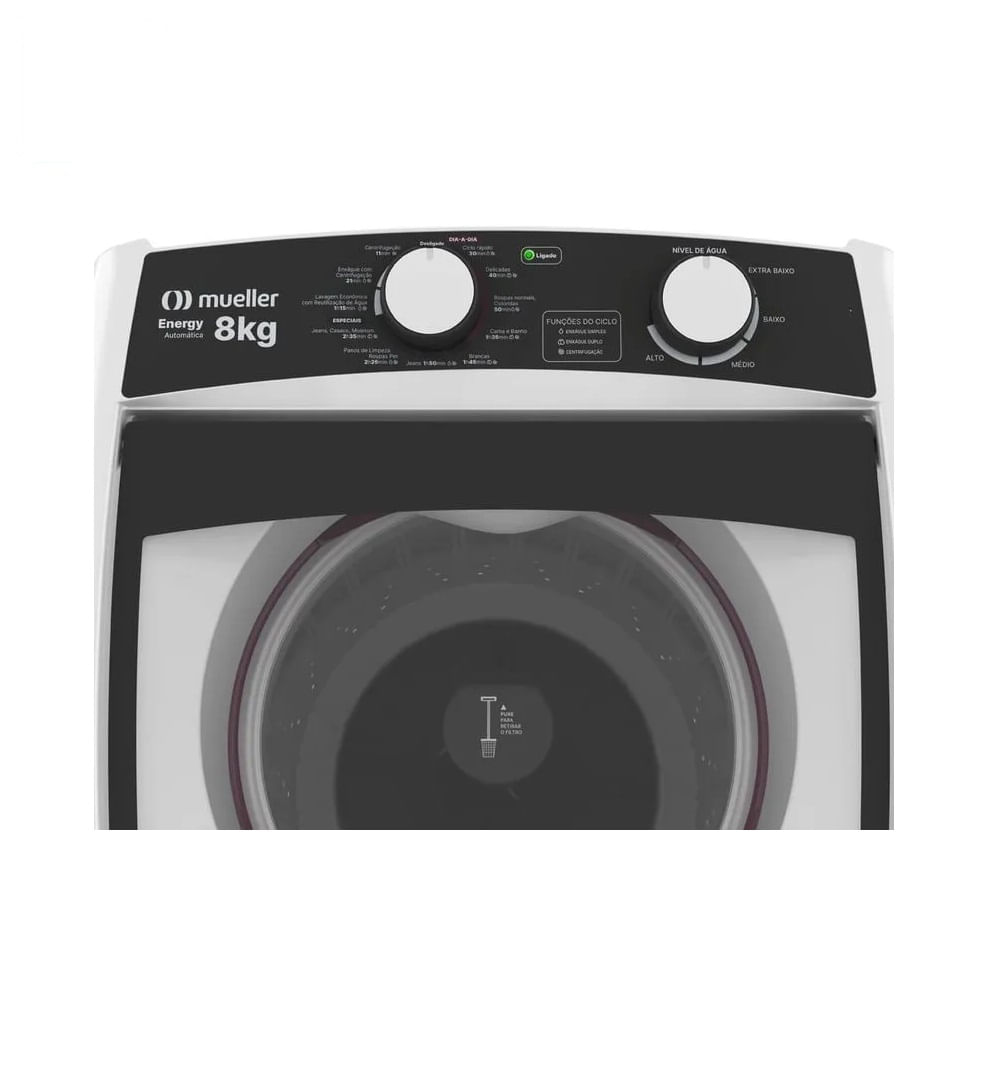 Lavadora Automática Mueller Energy 8kg – 220 Volts - Image 5