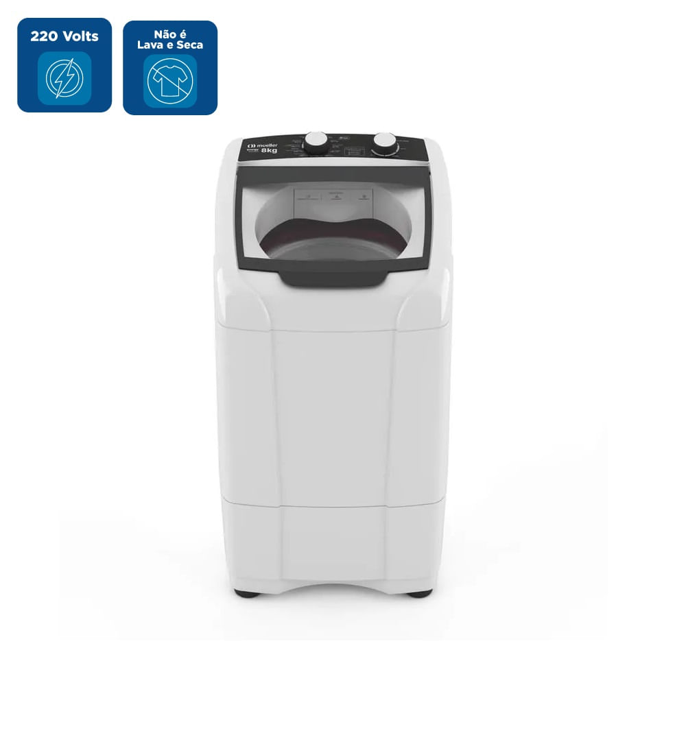 Lavadora Automática Mueller Energy 8kg – 220 Volts - Image 2