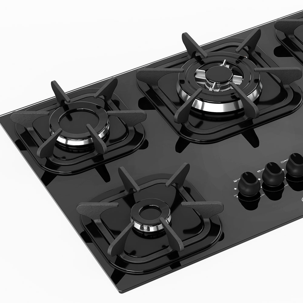 Cooktop Mueller 5 Bocas com Queimador Tripla Chama Preto – Bivolt - Image 2