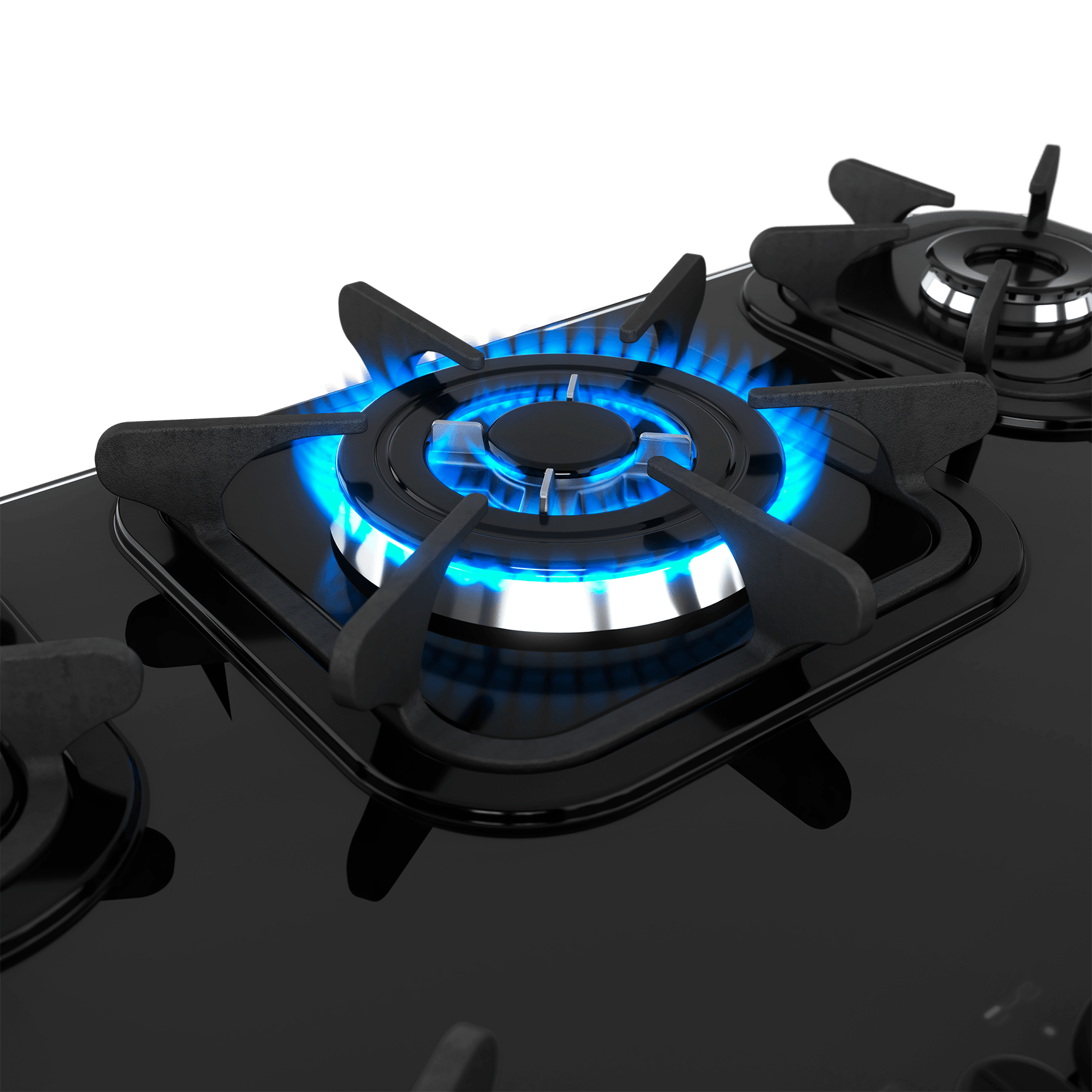 Cooktop Mueller 5 Bocas com Queimador Tripla Chama Preto – Bivolt - Image 4