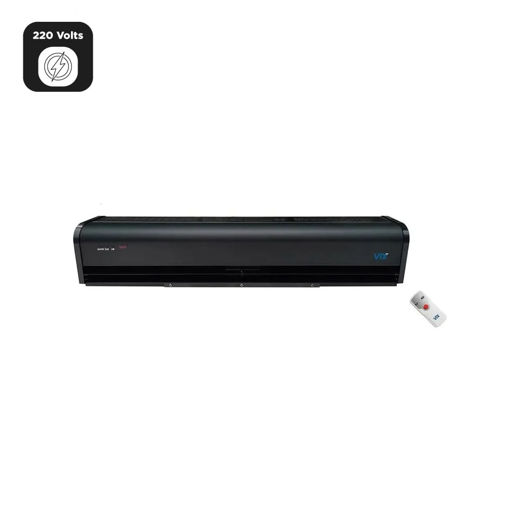 Cortina de Ar Vix One 120cm Preta – 220 Volts - Image 2