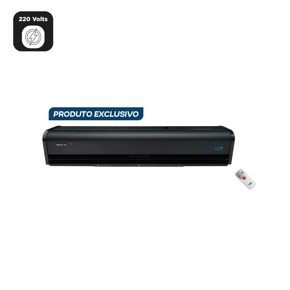 Cortina de Ar Vix One 150cm Preta – 220 Volts - Image 2