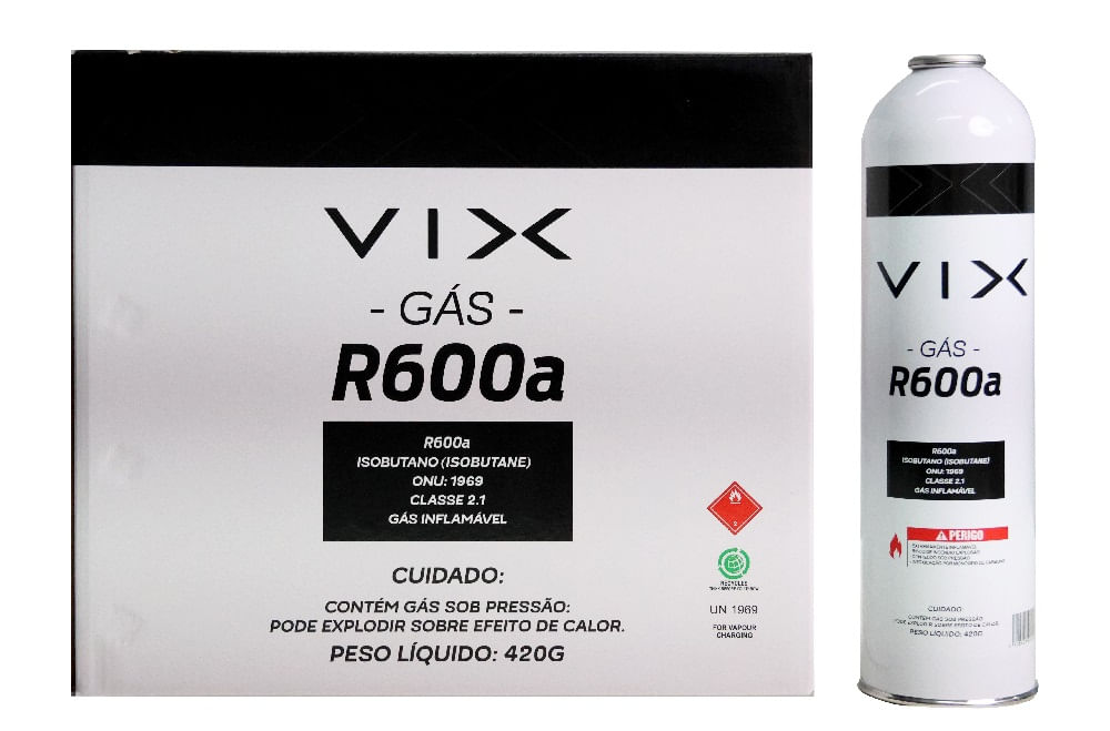 Gás R600A ( 420GR ) CLASSE 2.1 Vix - Image 2