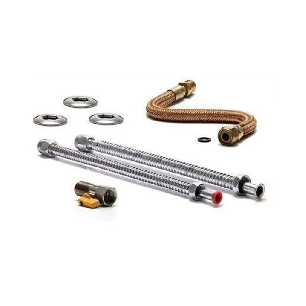 Kit Ligação para Aquecedores a Gás Distak 40cm e Rosca 3/4" 0071246750 - Image 2