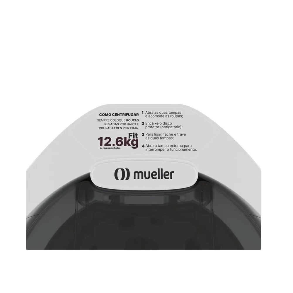 Centrífuga Mueller Fit 12,6 Kg Branca – 220 Volts - Image 8