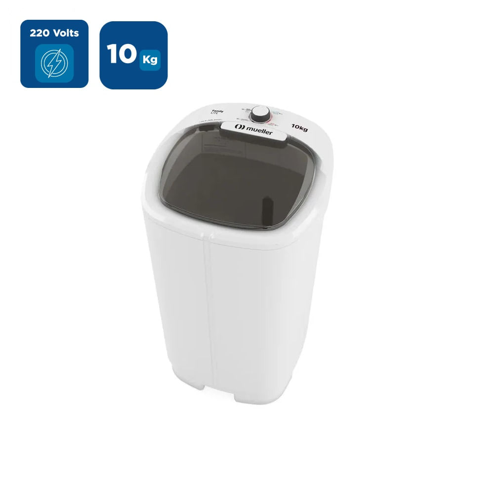 Lavadora de Roupas Mueller Family Lite 10 Kg Branca – 220 Volts - Image 2