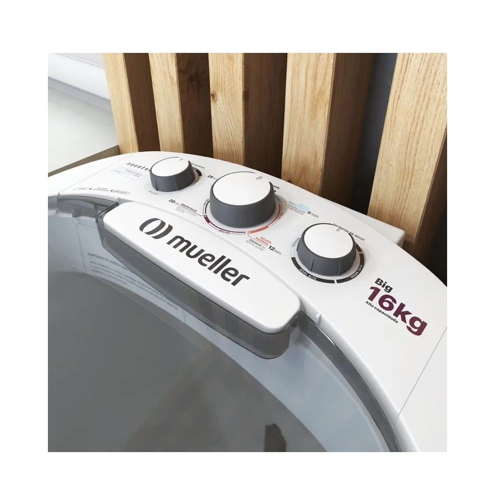Lavadora de Roupas Mueller Family Lite 10 Kg Branca – 220 Volts - Image 12