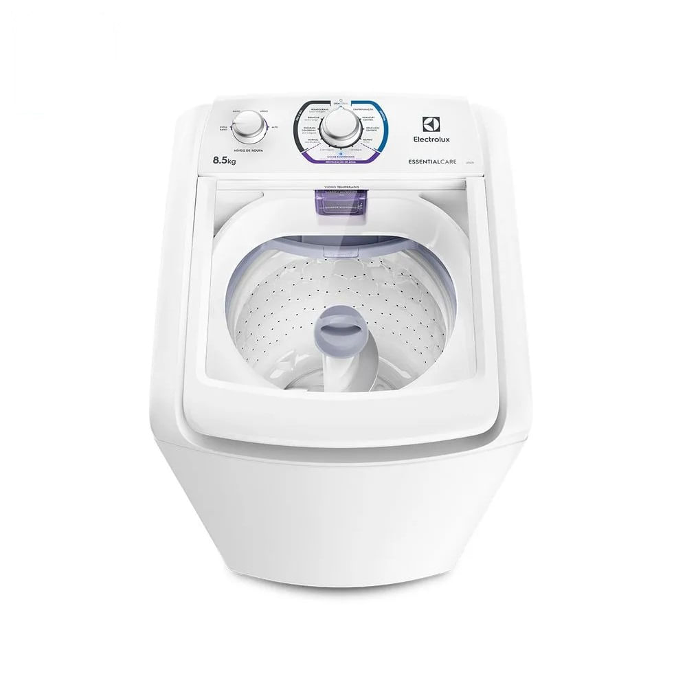 Lavadora de Roupas Electrolux 8,5Kg Essential Care Branca LES09 – 127 Volts - Image 4