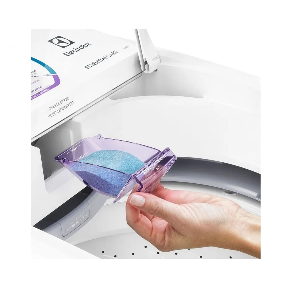Lavadora de Roupas Electrolux 8,5Kg Essential Care Branca LES09 – 127 Volts - Image 6