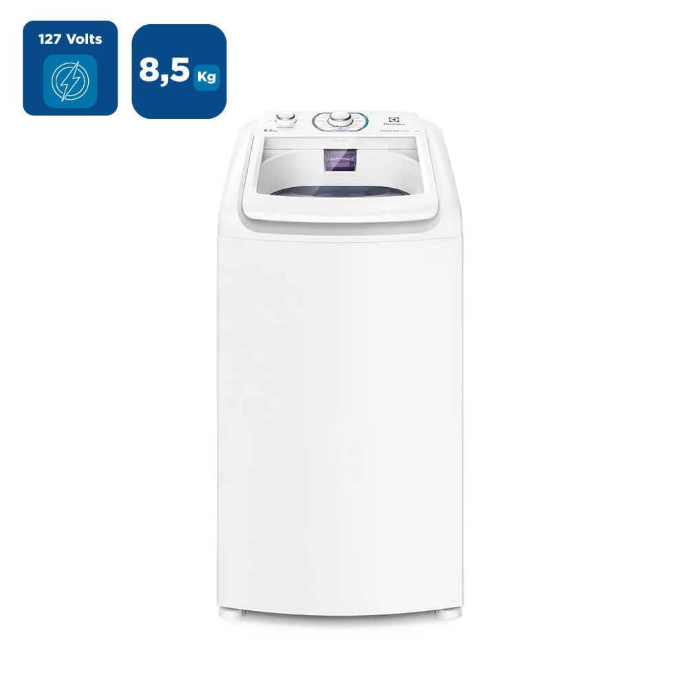 Lavadora de Roupas Electrolux 8,5Kg Essential Care Branca LES09 – 127 Volts - Image 2