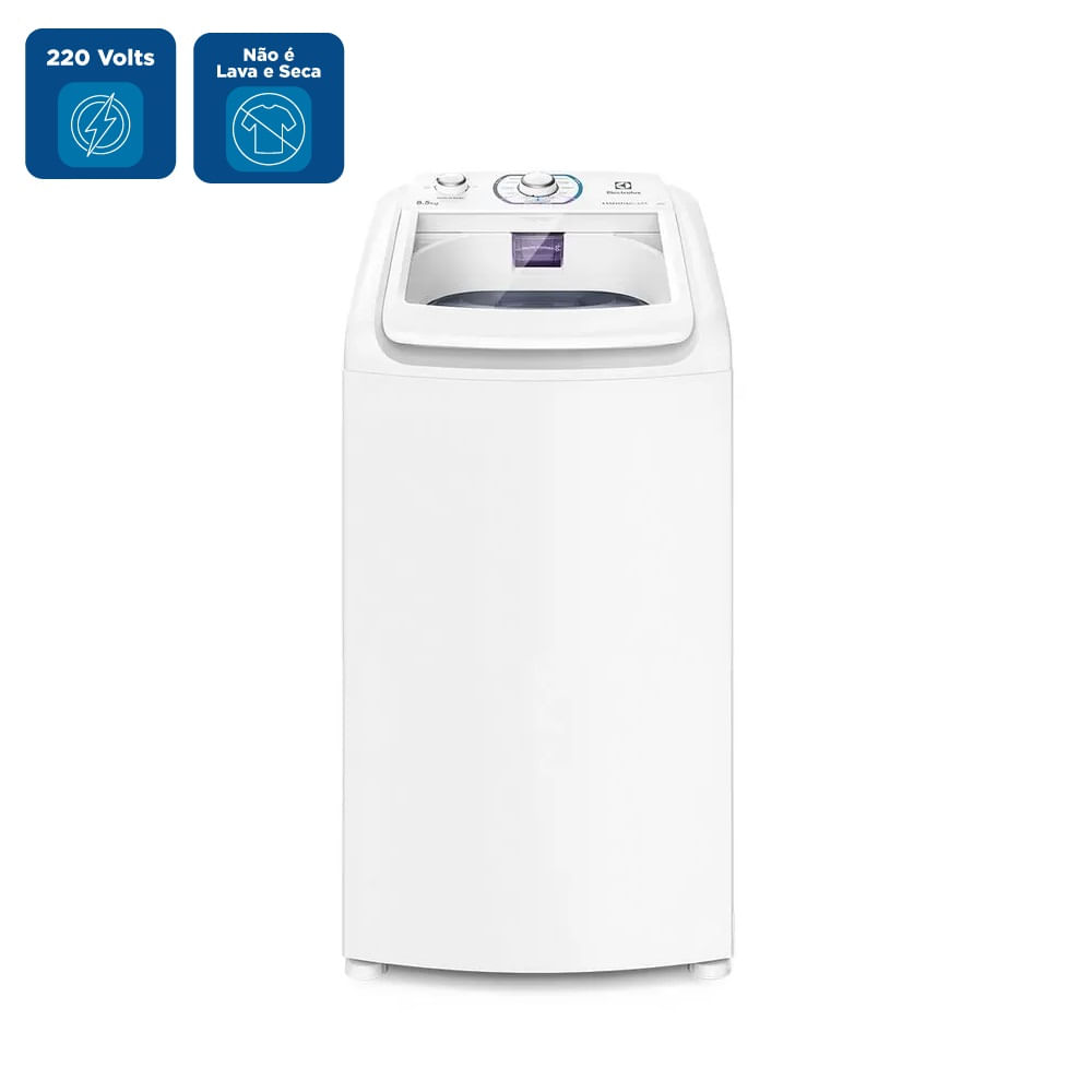 Lavadora de Roupas Electrolux 8,5Kg Essential Care Branca LES09 – 220 Volts - Image 2