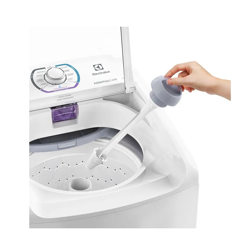 Lavadora de Roupas Electrolux 8,5Kg Essential Care Branca LES09 – 220 Volts - Image 5