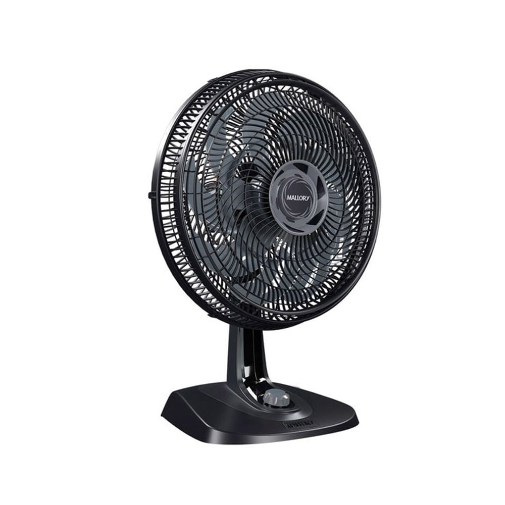 Ventilador de Mesa Mallory 40cm Neo Air 15 Pás Preto Grafite – 220 Volts - Image 2